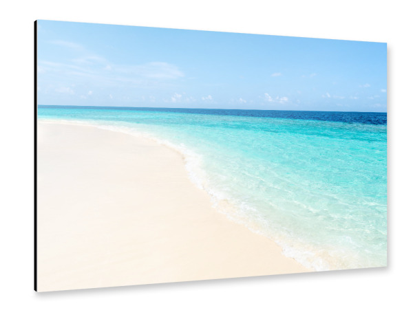 Alu-Dibond "Strandurlaub" 30x20 cm artboxONE