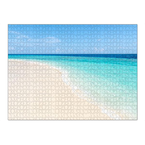 Puzzle Ravensburger "Strandurlaub" artboxONE - Reise / Strand und Meer