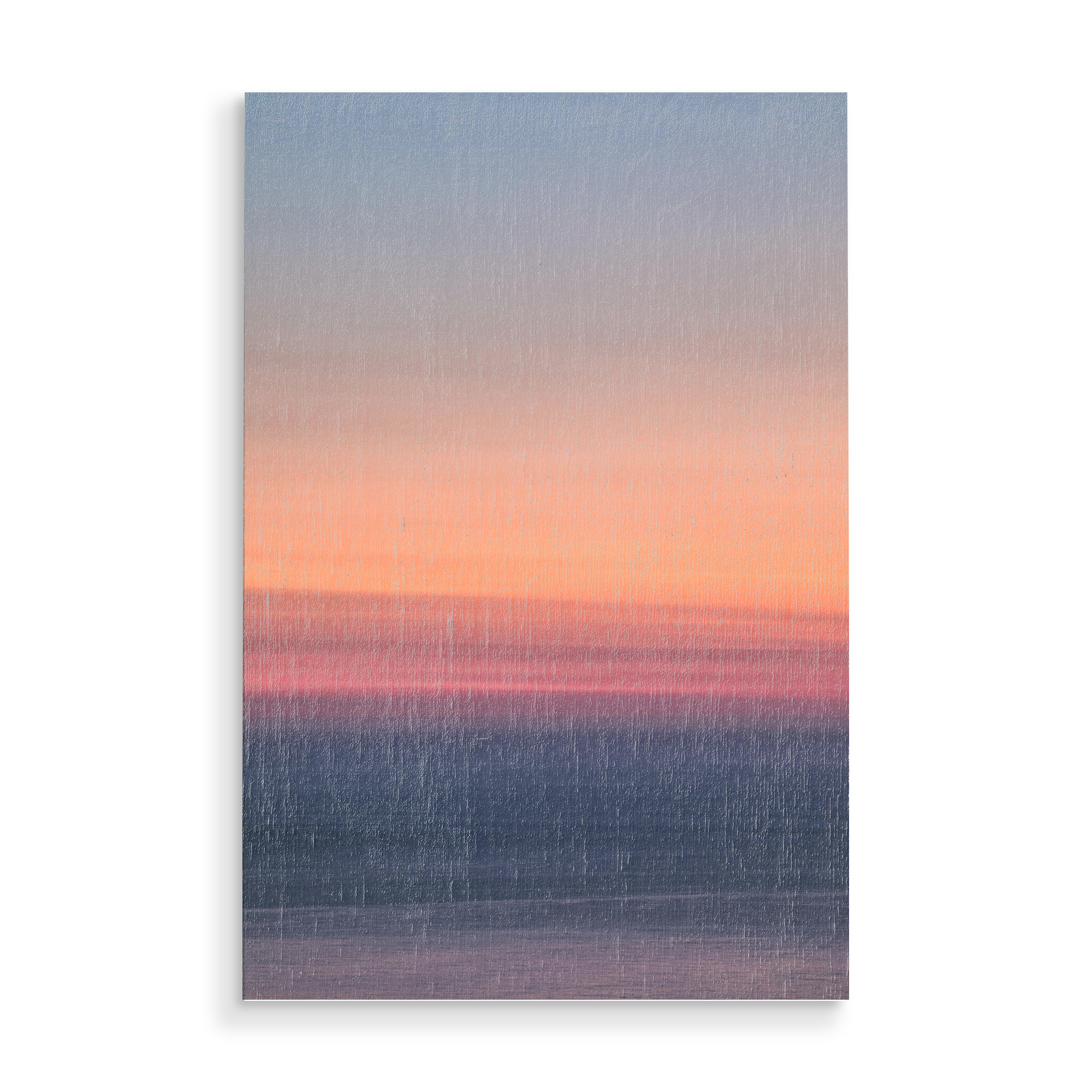 Holzbild "Sunset colours" artboxONE - Natur - Sonnenuntergang,Meer,Farben