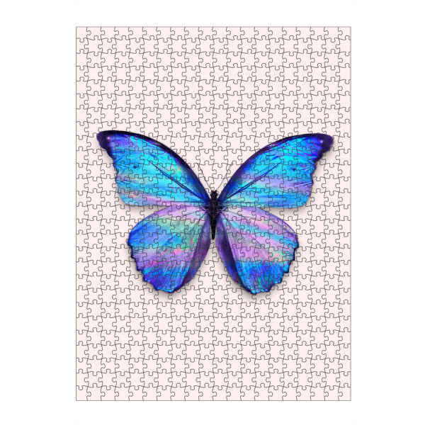 Puzzle Ravensburger "HOLOGRAPHIC BUTTERFLY" artboxONE - Tiere,Abstrakt