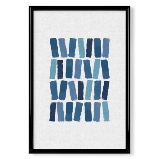 Blue Brush Strokes Blue Brush Strokes