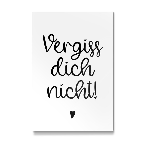 Galerie-Print "Vergiss dich nicht" 30x20 cm artboxONE