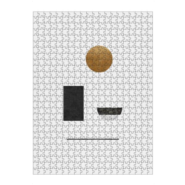 artboxONE Puzzle "Abstract Geometric Modern" artboxONE - Abstrakt,Geometrie,Marmor