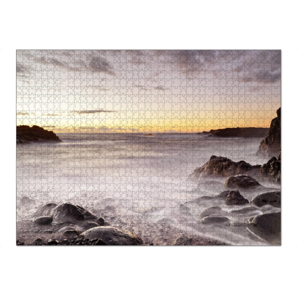 Puzzle Ravensburger "Stille Abendstimmung" artboxONE - Natur,Reise,Reise / Strand und Meer