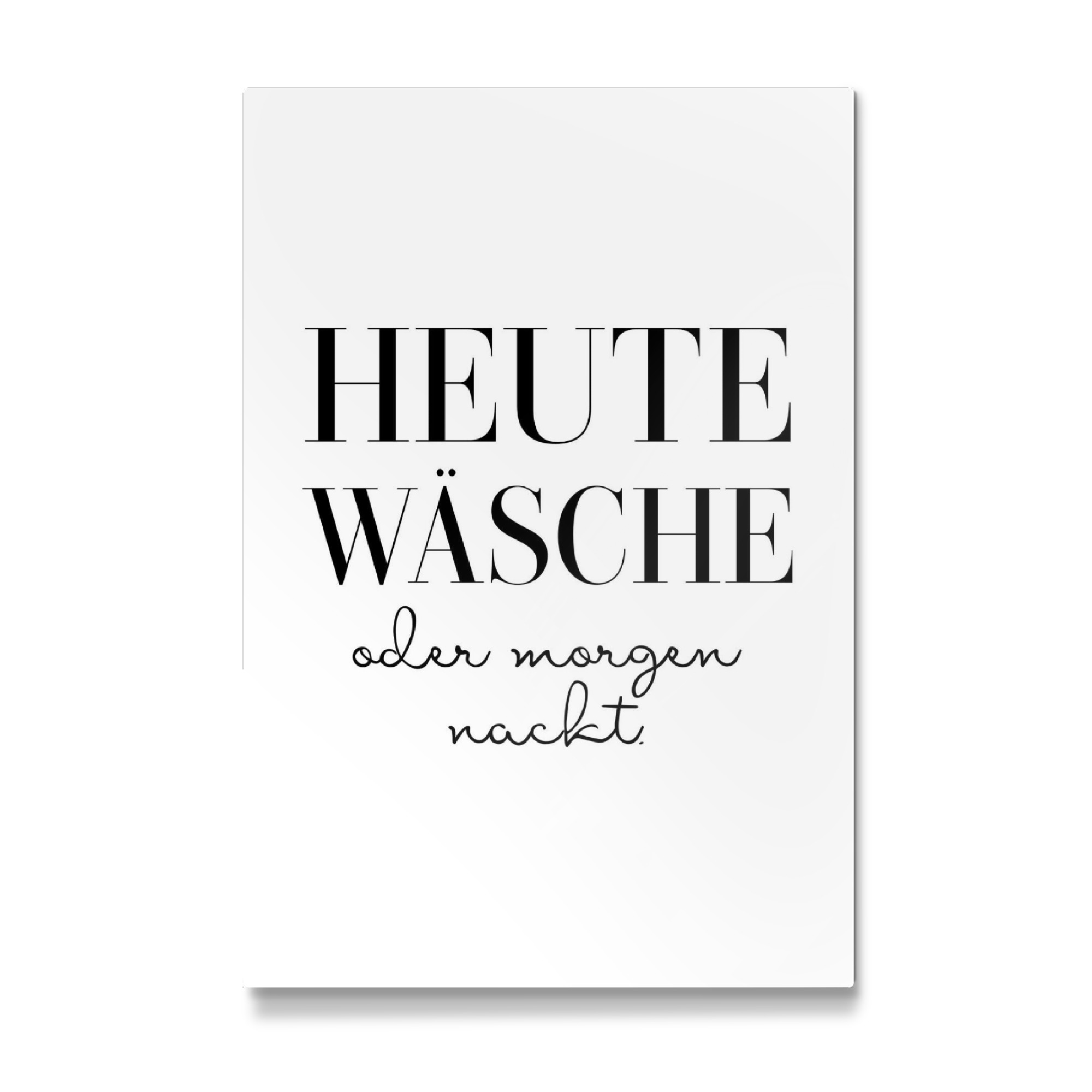 Galerie-Print "Heute: Wäsche" 75x50 cm artboxONE