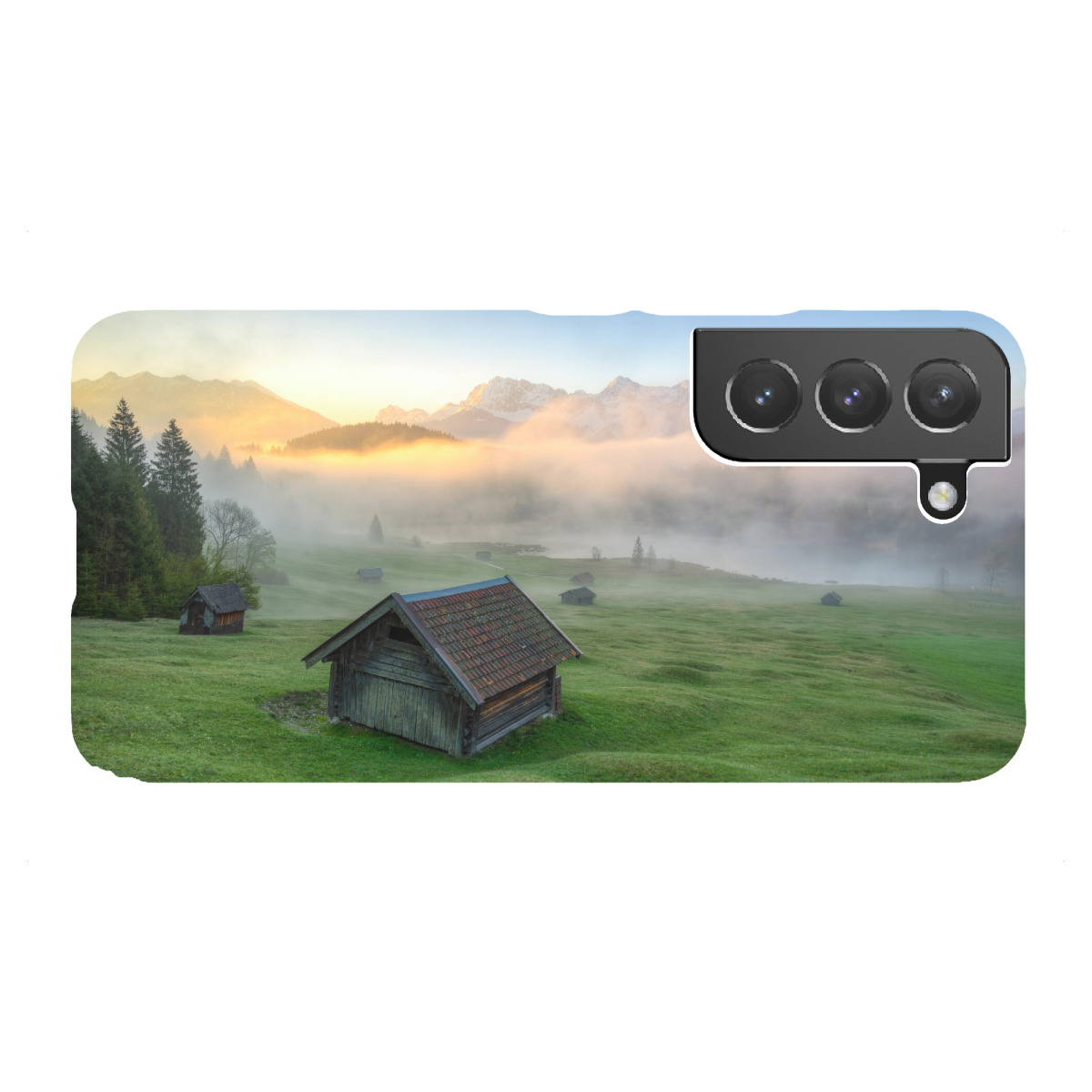 "Nebel am Geroldsee in Bayern"für Samsung Galaxy - Premium-Case Handyhülle artboxONE