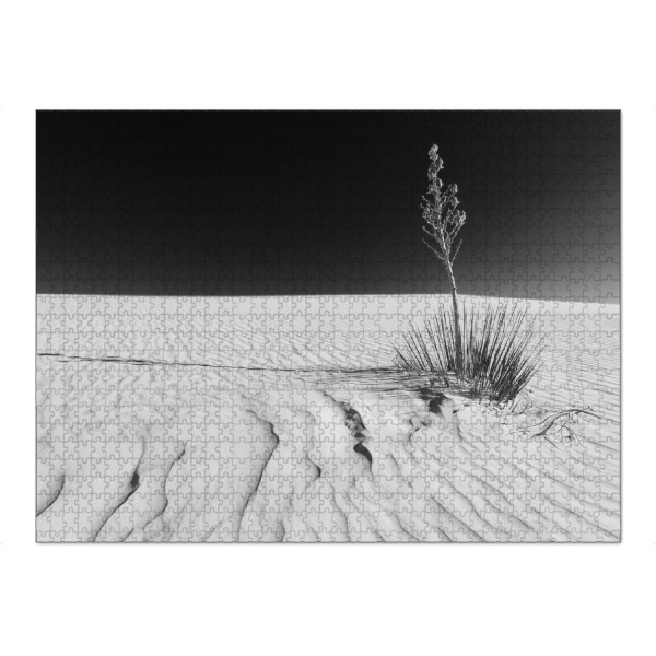 Puzzle Ravensburger "White Sands Impression | Monochrom" artboxONE - Natur,Schwarzweiß