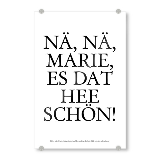 Nä, nä, Marie...- Kölsch