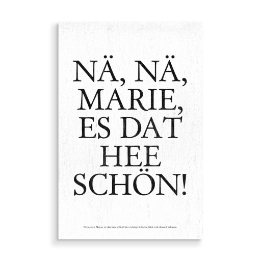 Nä, nä, Marie...- Kölsch Nä, nä, Marie...- Kölsch