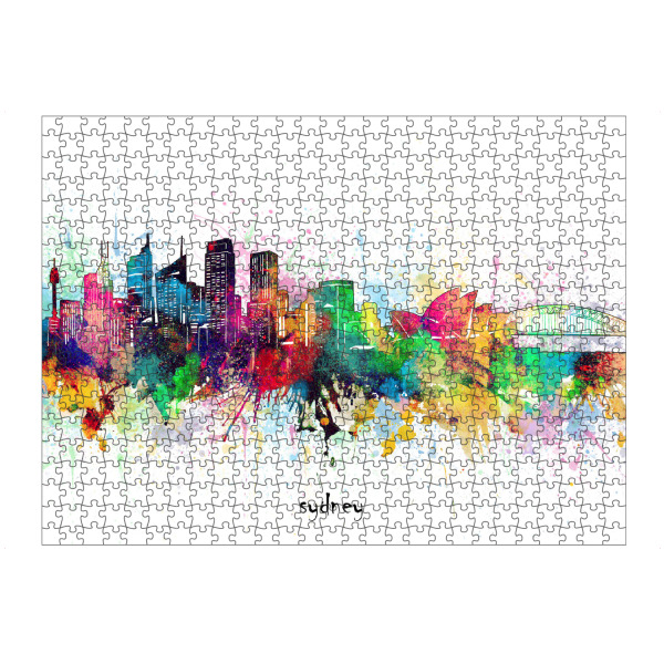 Puzzle Ravensburger "Sydney skyline artistic" artboxONE - Städte,Städte / Sydney