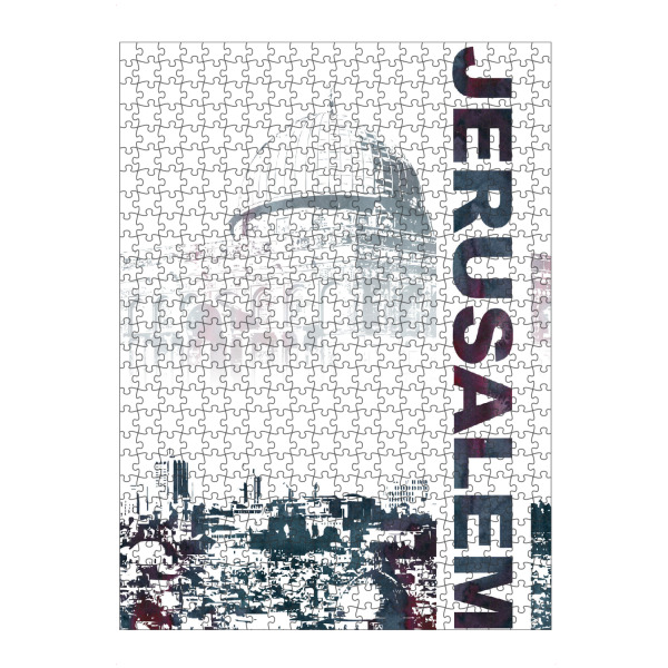 artboxONE Puzzle "Jerusalem Skyline & Felsendom" artboxONE - Städte,Architektur