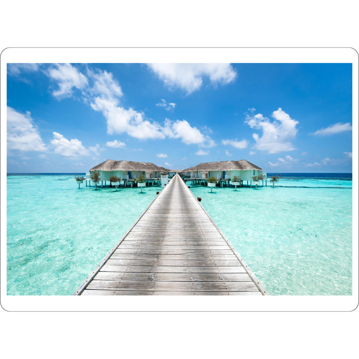 Tischset "Luxusresort auf den Malediven" artboxONE - Reise,Reise / Strand und Meer