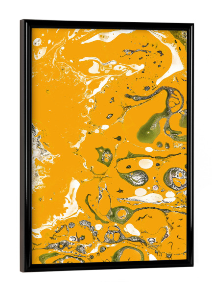 Poster mit schwarzem Rahmen "Earthy Mess" artboxONE - Abstrakt