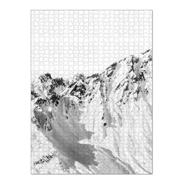 Puzzle Ravensburger "Snowy Mountain Tops" artboxONE - Natur,Reise,Weihnachten