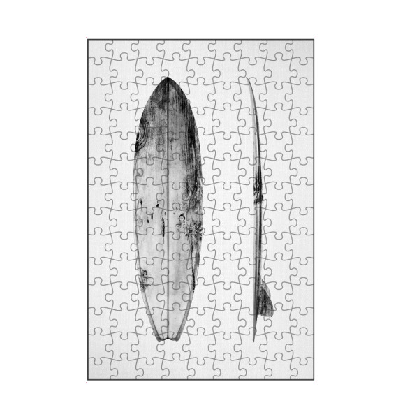 artboxONE Puzzle "Surfboard" artboxONE - Schwarzweiß,Reise / Strand und Meer