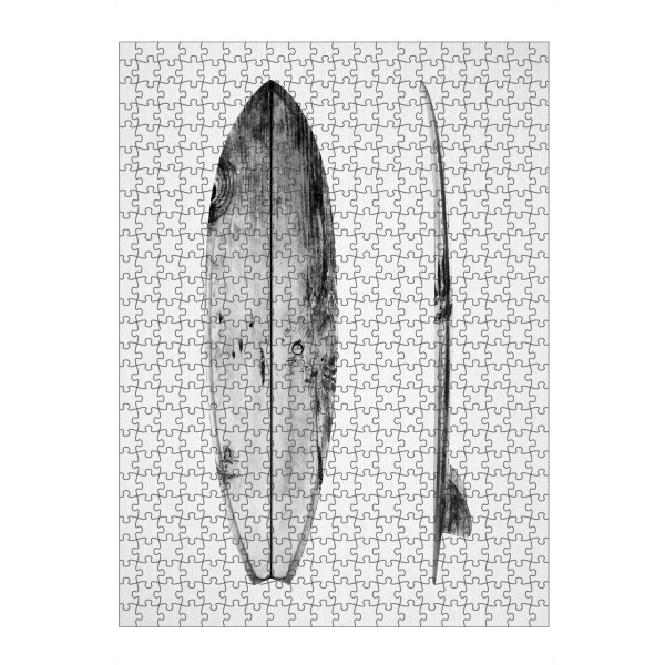 artboxONE Puzzle "Surfboard" artboxONE - Schwarzweiß,Reise / Strand und Meer