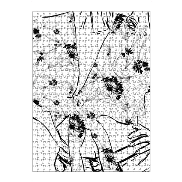 artboxONE Puzzle "Fashionista-II" artboxONE - Menschen,Schwarzweiß,Fashion