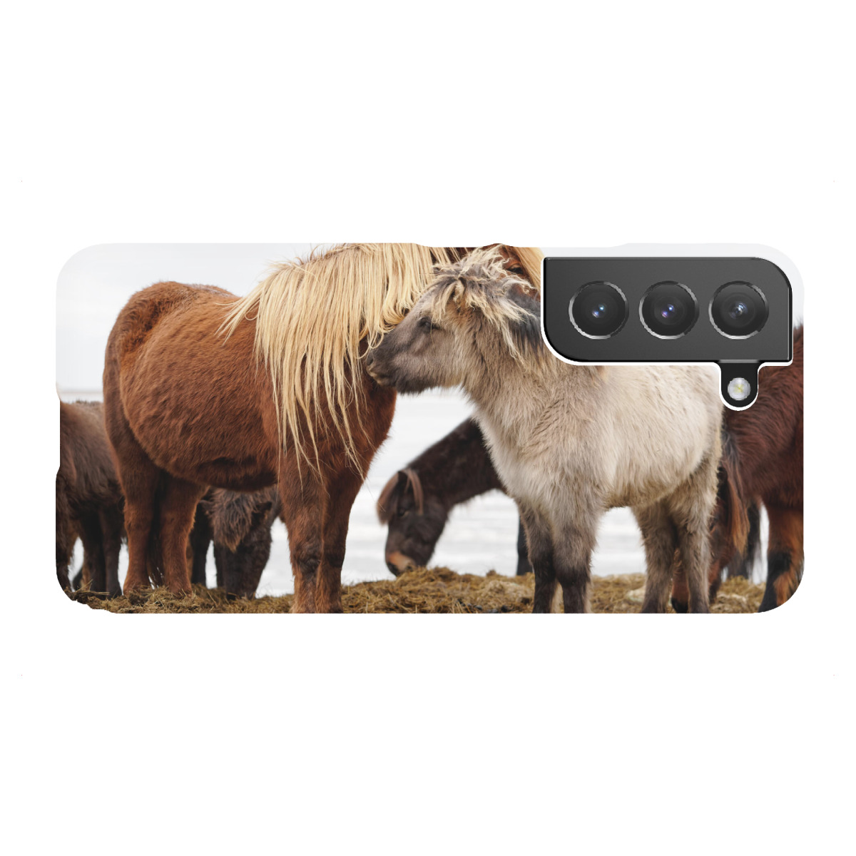 "Islandpferde"für Samsung Galaxy - Premium-Case Handyhülle artboxONE