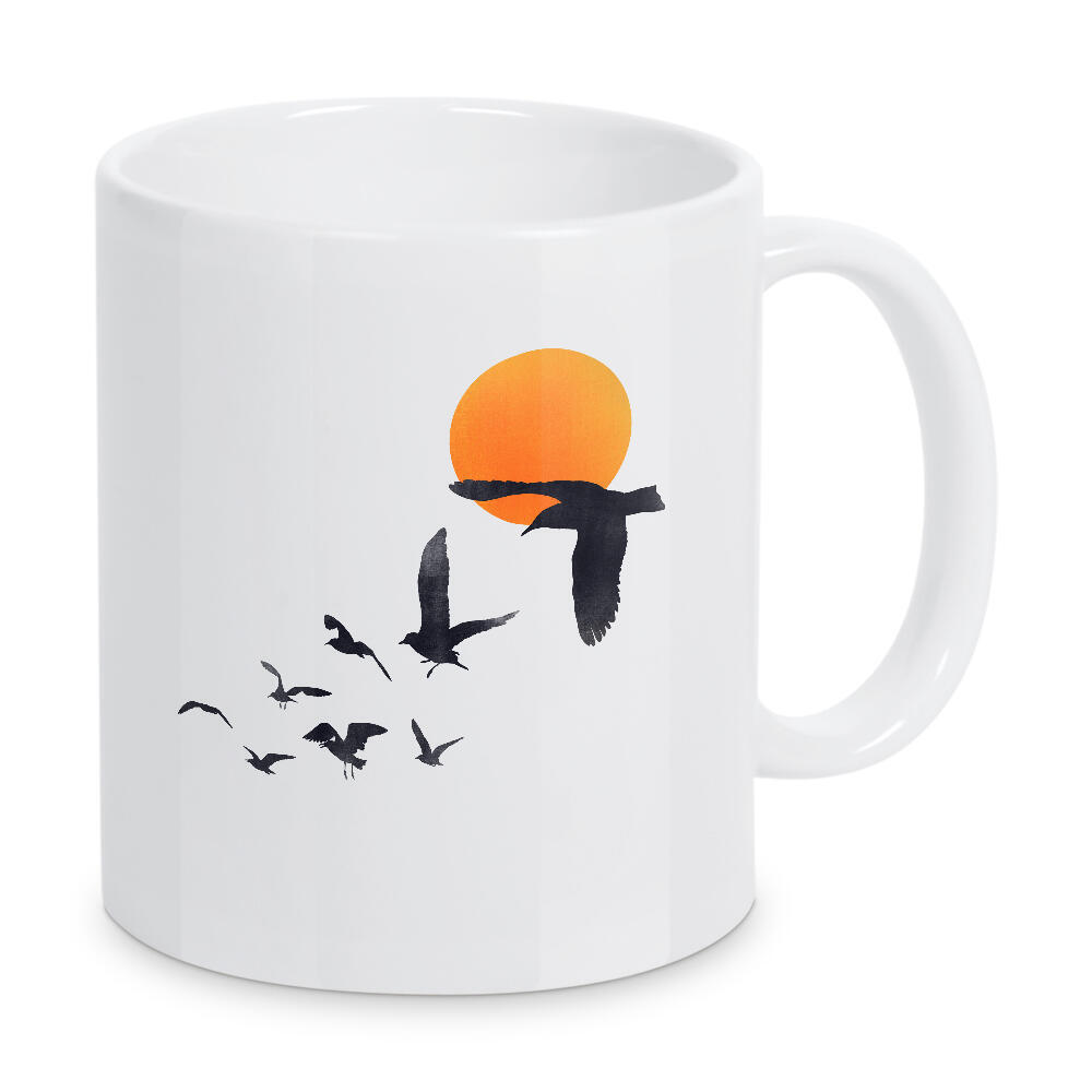 Tasse "Sonne und Vögel" artboxONE - Natur,Tiere