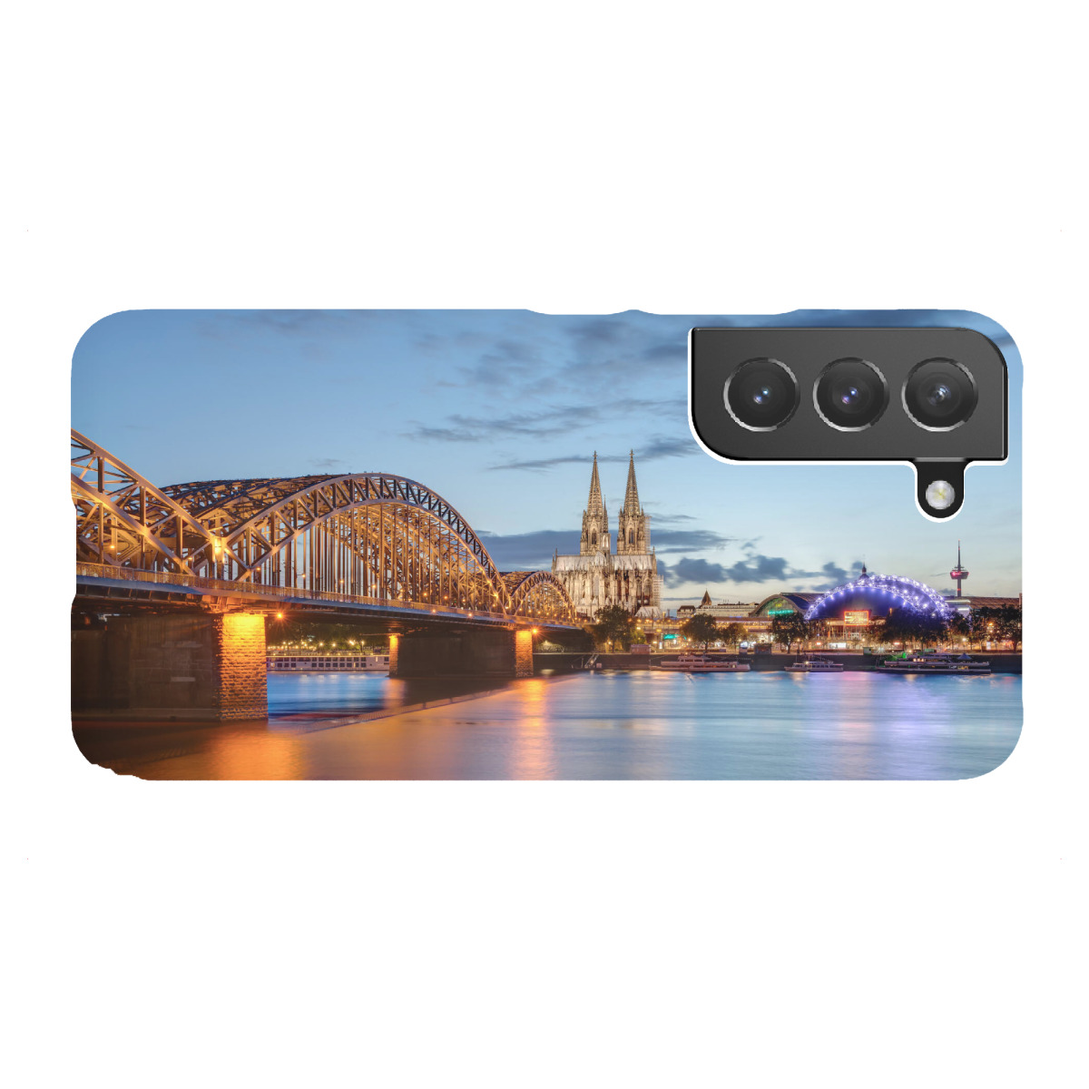 Samsung Galaxy "Abend in Köln" Premium-Case Handyhülle artboxONE