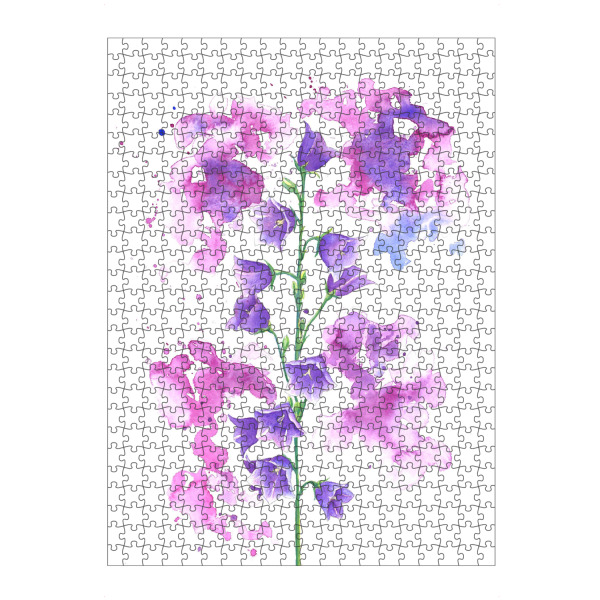 Puzzle Ravensburger "Glockenblumen Explosion" artboxONE - Floral