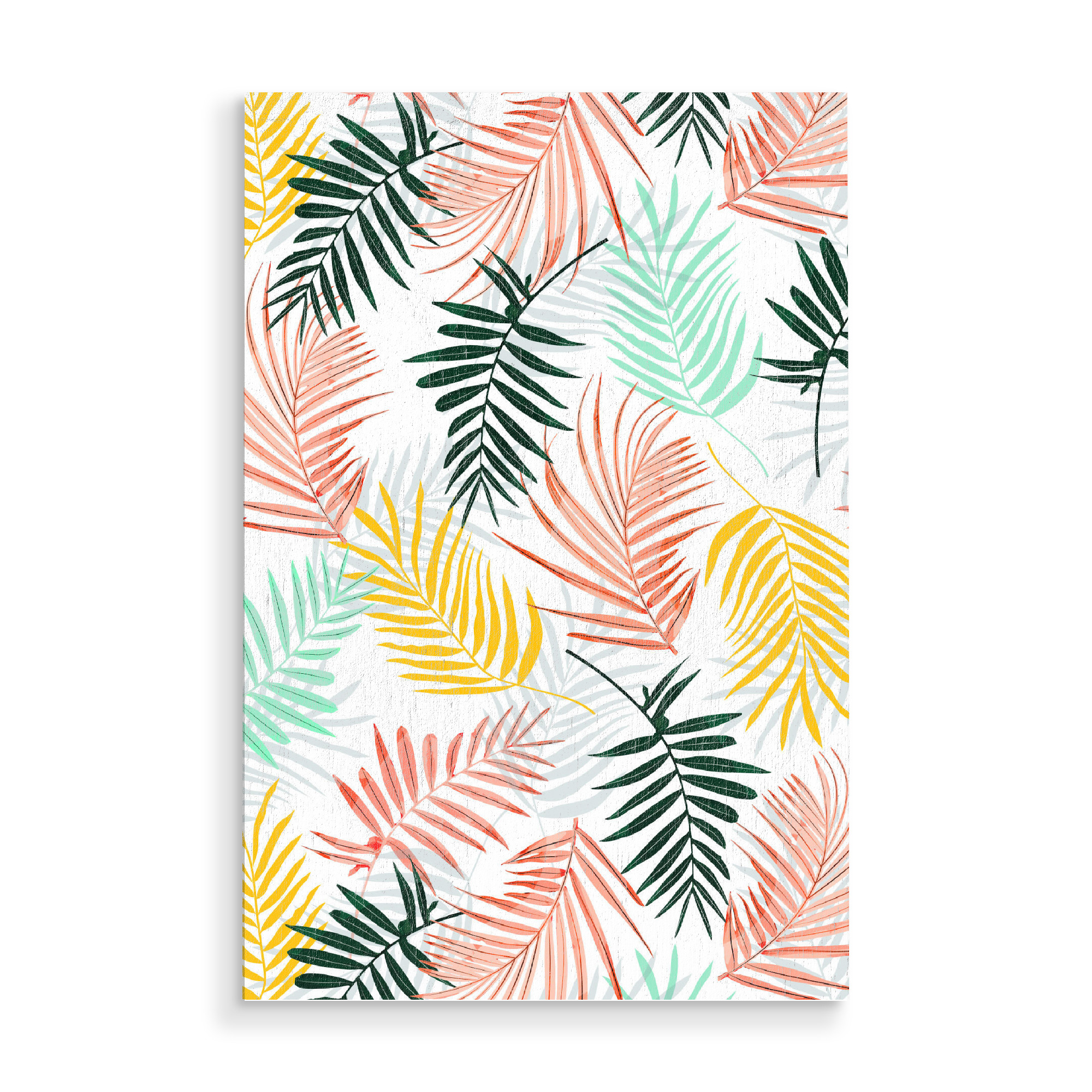 Holzbild "Palm Crush" artboxONE - Floral,Abstrakt