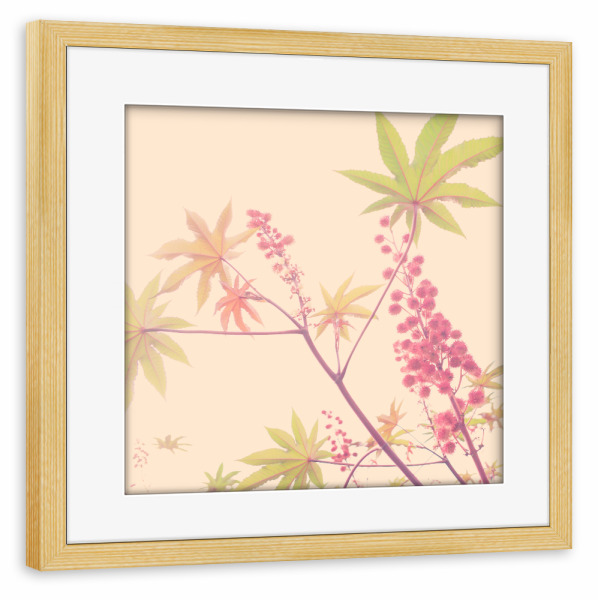 Poster mit Rahmen kiefer "Herbst.zeit.los" artboxONE - Natur - Herbst,Autumn,Herbstsstimmung,Herbstblätter,Flower,Nature,Tree