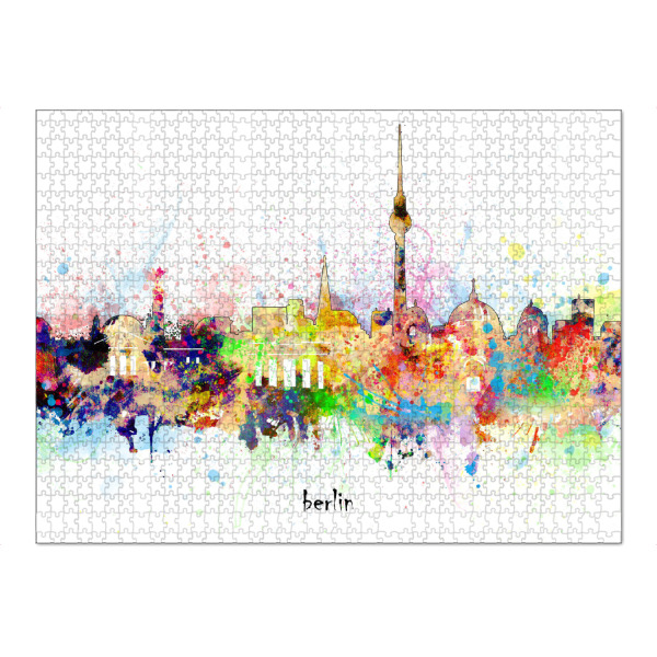 Puzzle Ravensburger "Berlin skyline artistic" artboxONE - Städte,Städte / Berlin