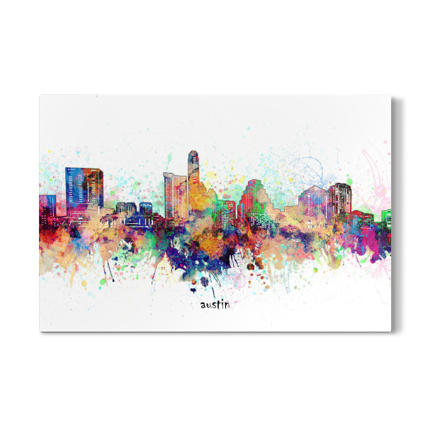 Galerie-Print "Austin skyline artistic" 30x20 cm artboxONE