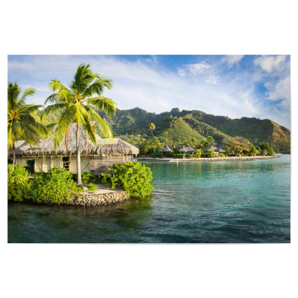 Poster 30x20 cm "Insel Moorea" artboxONE - Reise,Reise / Strand und Meer