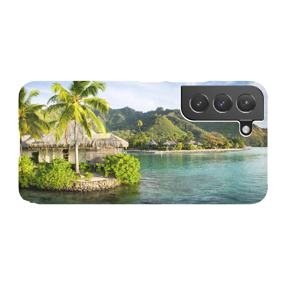 "Insel Moorea"für Samsung Galaxy - Premium-Case Handyhülle artboxONE