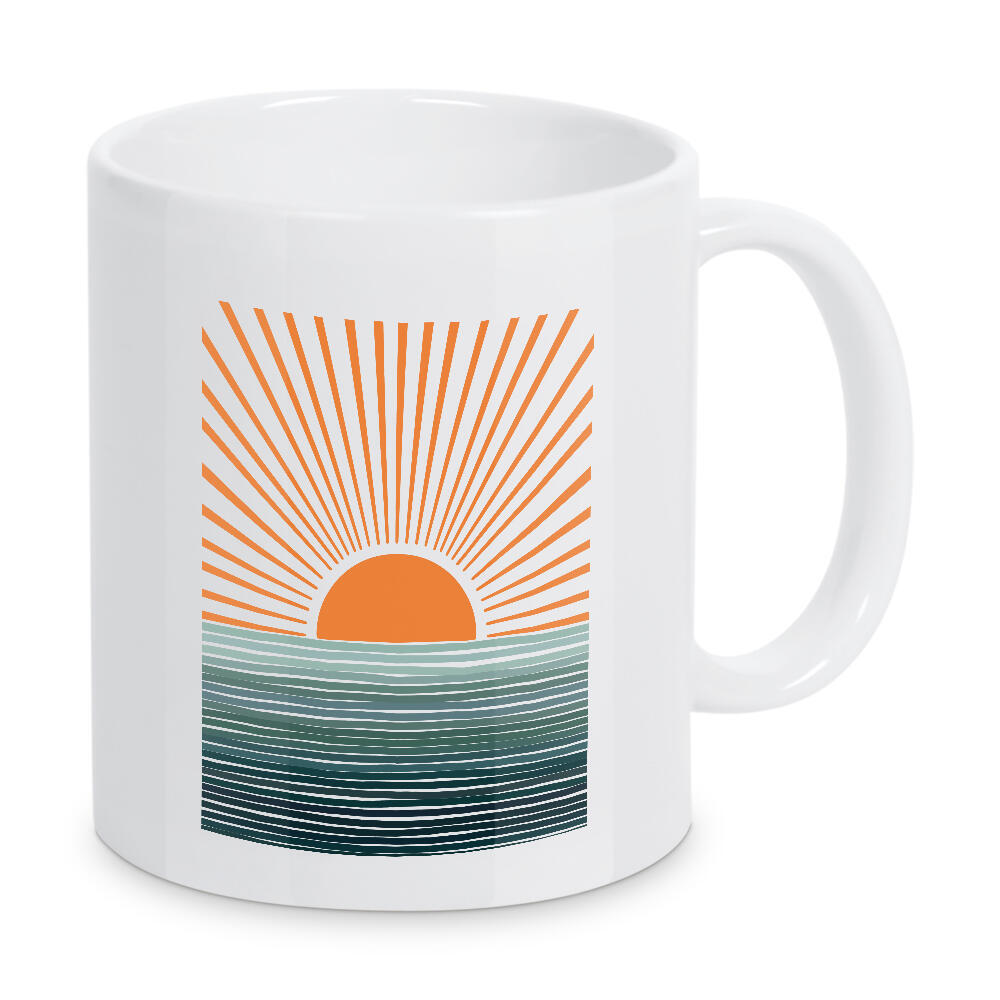Tasse "Warmer Sonnenaufgang" artboxONE - Natur,Abstrakt