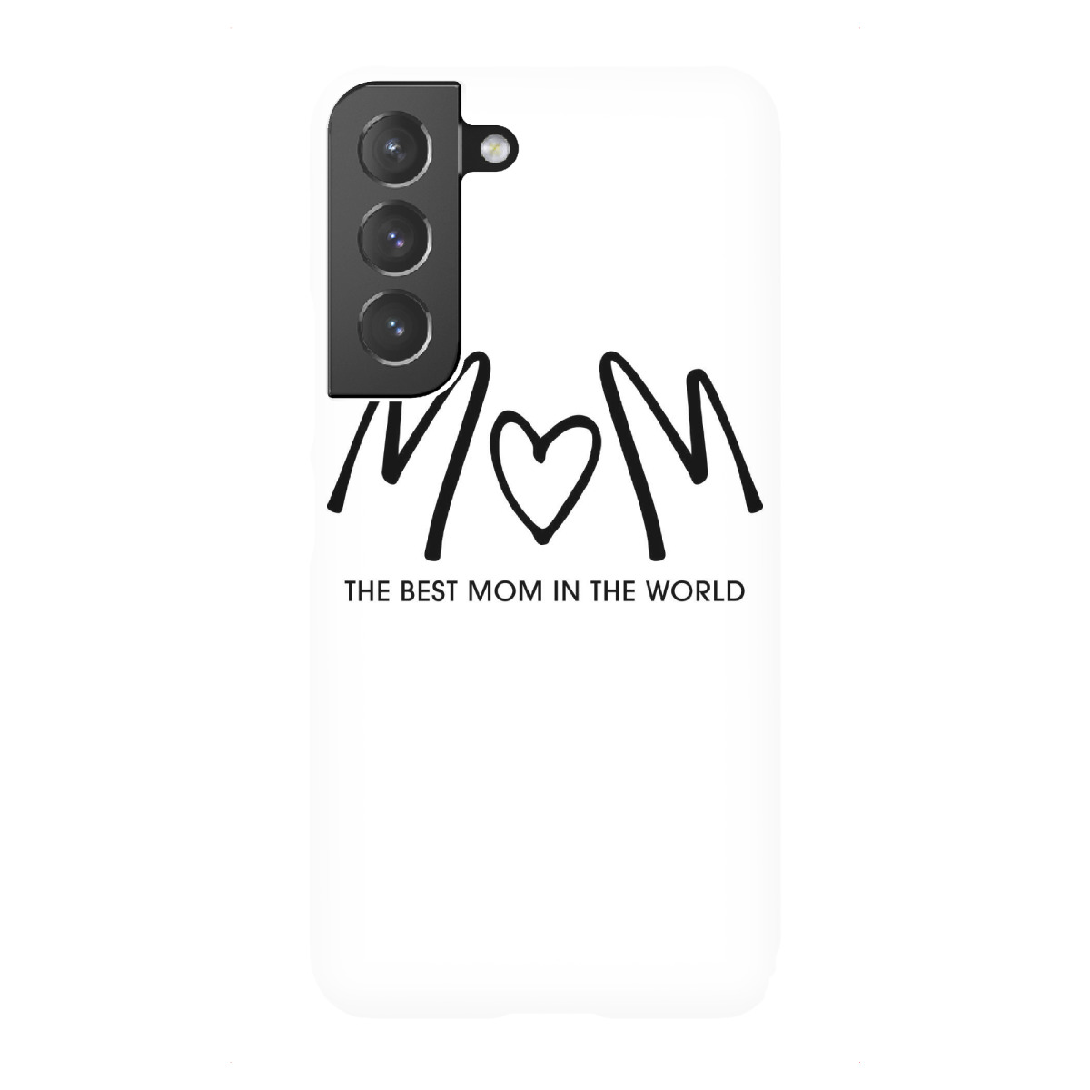 Samsung Galaxy "Best mom in the world - graphic" Premium-Case Handyhülle artboxONE