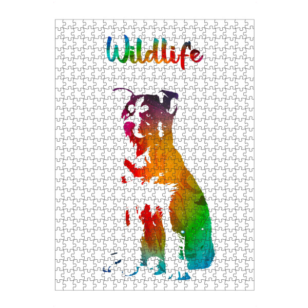 artboxONE Puzzle "Huskywelpe" artboxONE - Tiere - Tiere,Wild,Kinder,Welpe,Husky,Schlittenhund,Familie,Natur,Wildlife,Hund,Haustier,Bunt