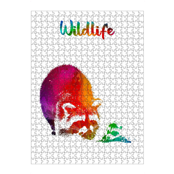 Puzzle Ravensburger "Waschbären" artboxONE - Tiere - Tiere,Zoo,Wild,Wald,Kinder,Familie,Natur,Wildlife,Bunt,Waschbär - Bild tiere
