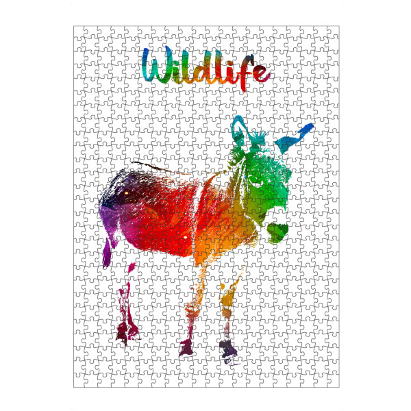 artboxONE Puzzle "Junger Esel" artboxONE - Tiere - Tiere,Nutztier,Zoo,Wild,Kinder,Natur,Wildlife,Bunt,Esel - Bild tiere