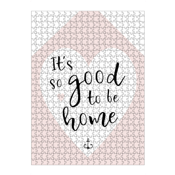 artboxONE Puzzle "It ́s so good to be home" artboxONE - Typografie,Liebe,Weihnachten,Für Mama