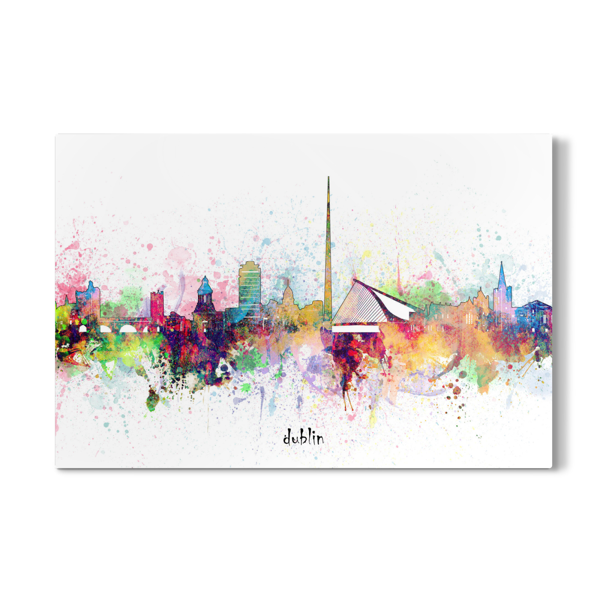 Galerie-Print "Dublin skyline artistic" 75x50 cm artboxONE