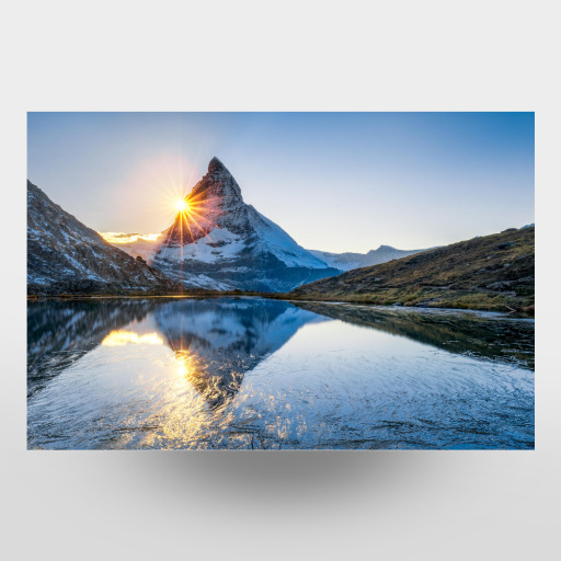 Riffelsee and Matterhorn