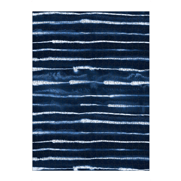 artboxONE Puzzle "Electric Ink Lines Navy" artboxONE - Abstrakt,Geometrie