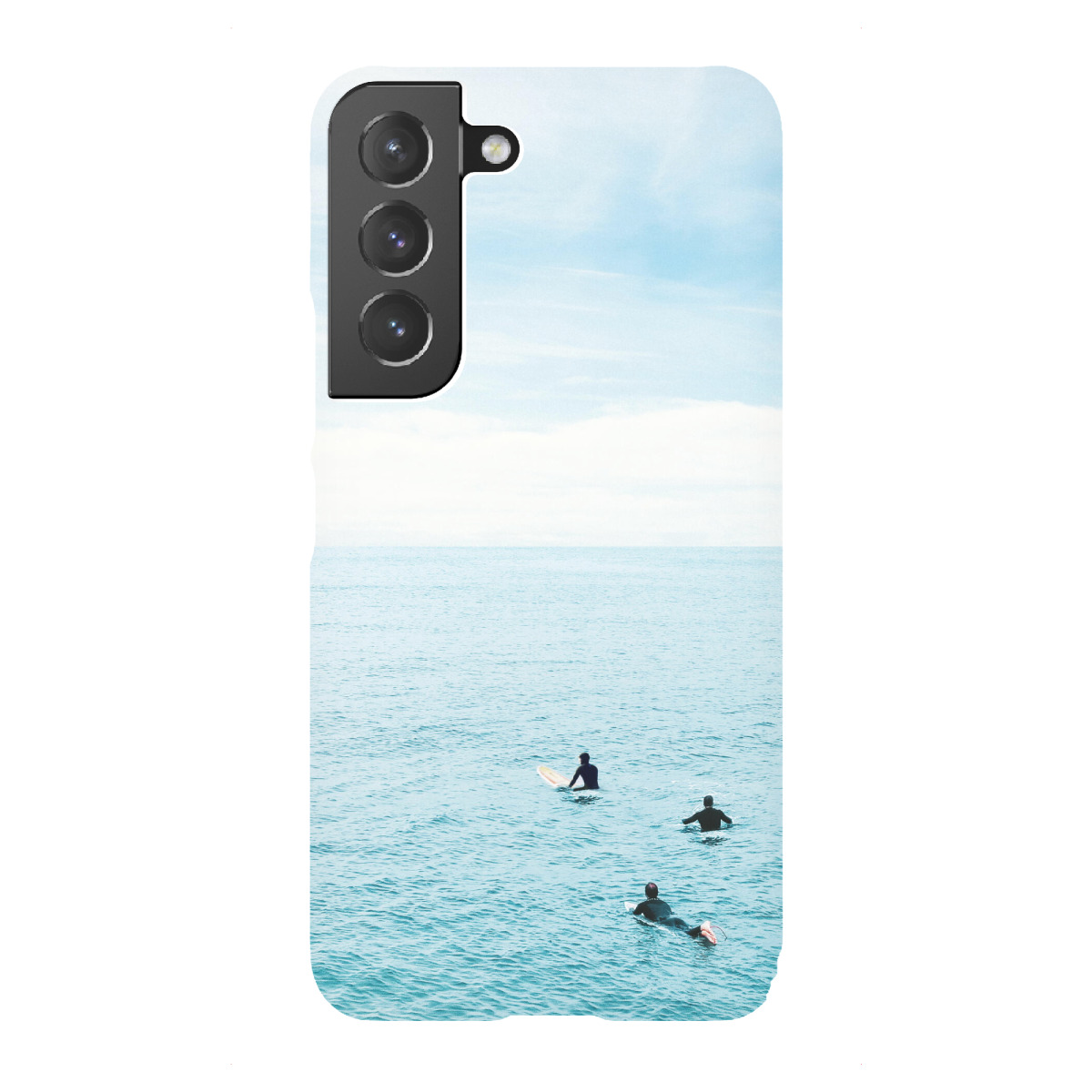 Samsung Galaxy "Flat Ocean" Premium-Case Handyhülle artboxONE