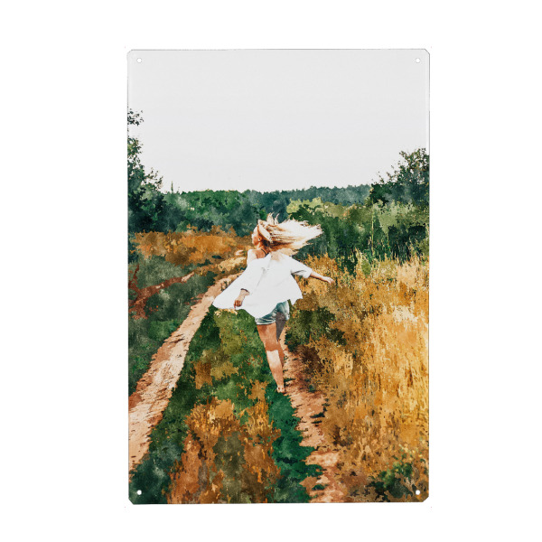 Holzbild "Free Spirit-II" artboxONE - Natur,Menschen