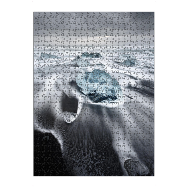 artboxONE Puzzle "Eisblöcke in der Brandung" artboxONE - Natur,Reise,Reise / Länder