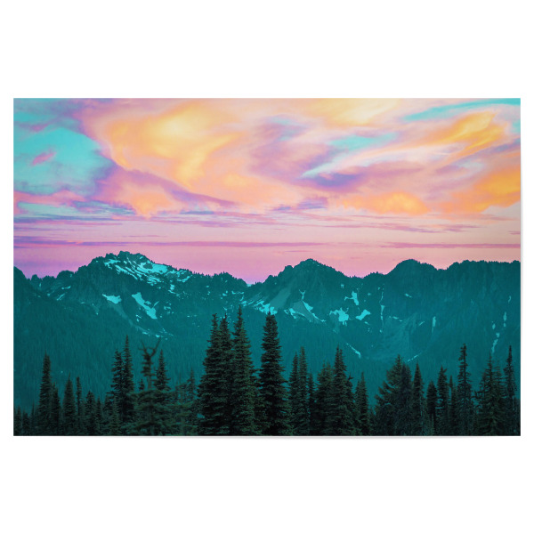 Poster 30x20 cm "Holographic Sky" artboxONE - Natur