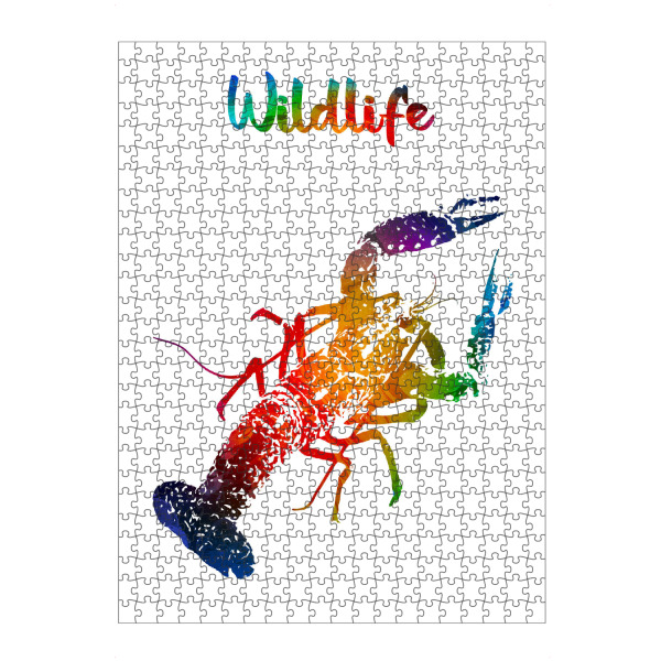 artboxONE Puzzle "Großer Hummer" artboxONE - Tiere - Tiere,Zoo,Aquarium,Meer,Ozean,Natur,Wasser,Wildlife,Bunt,Hummer - Bild tiere