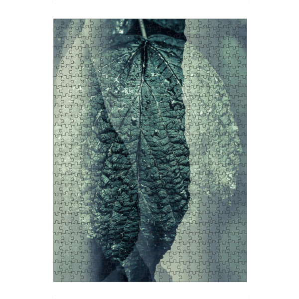Puzzle Ravensburger "Green IV Tas" artboxONE - Natur,Floral,Abstrakt