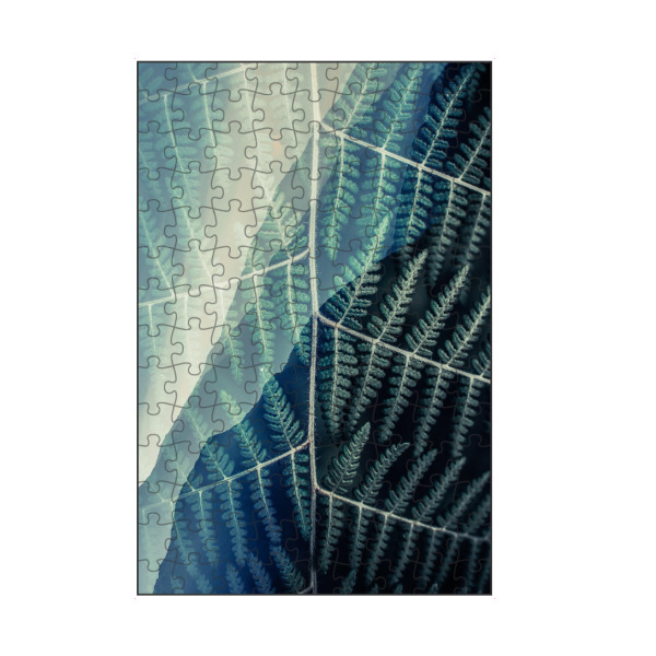 artboxONE Puzzle "Green II Tas" artboxONE - Natur,Floral,Abstrakt