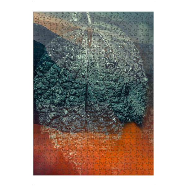 artboxONE Puzzle "Duet tas I" artboxONE - Natur,Floral,Abstrakt - Grün,Green,Grennery,Tropical,Tropisch,Flowers,Abstract - Bild grün