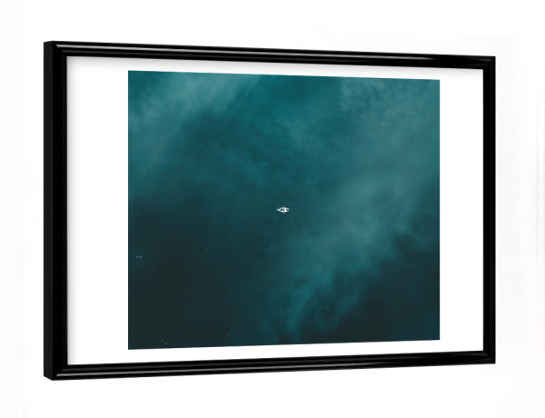 Poster mit schwarzem Rahmen "Open water" artboxONE - Natur,Reise