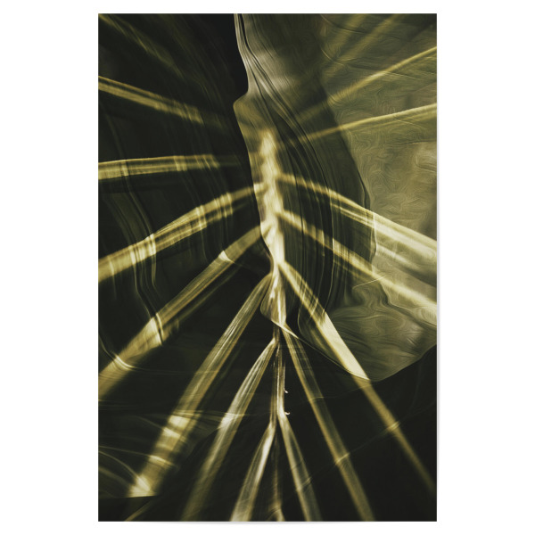 Poster "Green leaves III Tas" artboxONE - Natur,Floral,Abstrakt